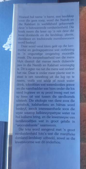 Die Namib en die Kalahari, Dorslande van Suider-Afrika