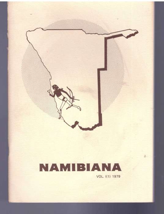 Namibiana SWA Scientific Society   Vol. I (1) 1979