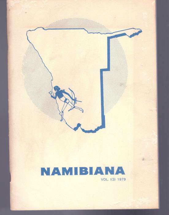 Namibiana SWA Scientific Society   Vol. I (3) 1979  Communication of the ethno-historical study gro