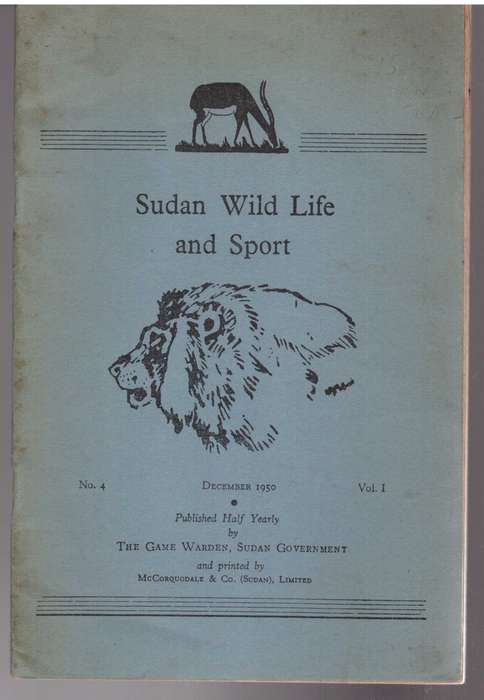 Sudan Wild Life and Sport , 1950