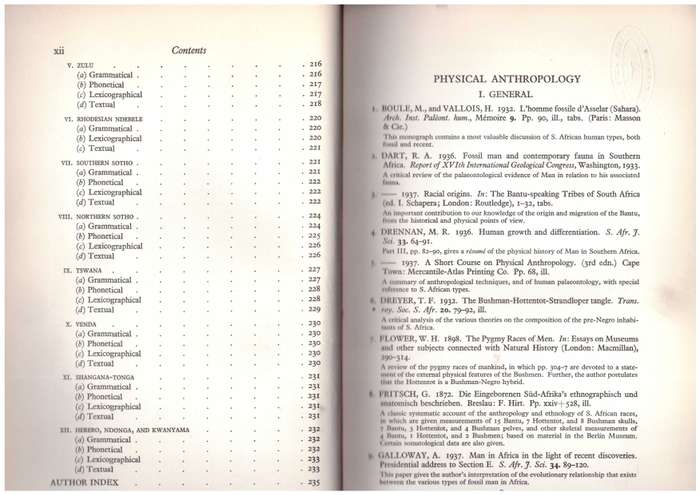Selected Bibliography of Southern African Native Life and Problems ( I. Shapera)