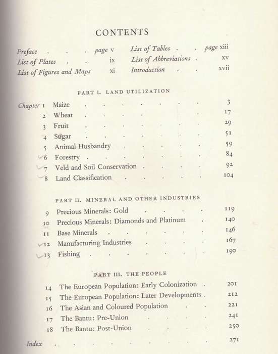Southern Africa A Geographical study - Volume II Economic and Human Geography