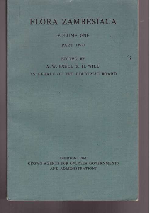 Flora Zambesiaca - Volume one, Part two