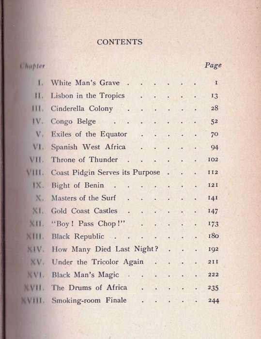 Under A Sky Like Flame -  The story of West Africa, the "White Man's Grave"