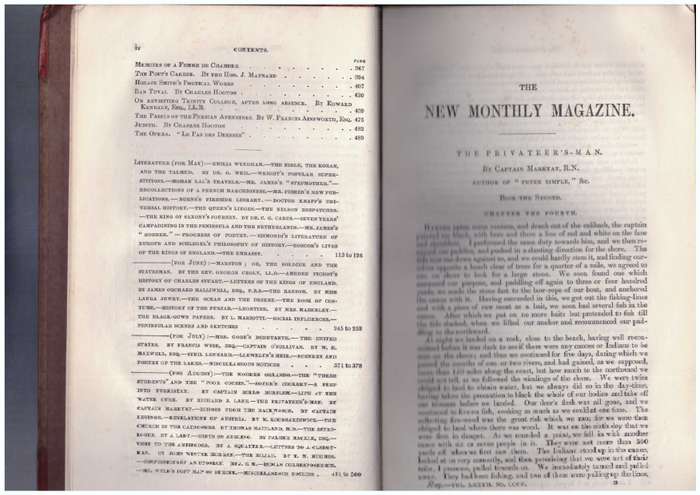 The New Monthly Magazine and Humorist - 1847 Part The Second