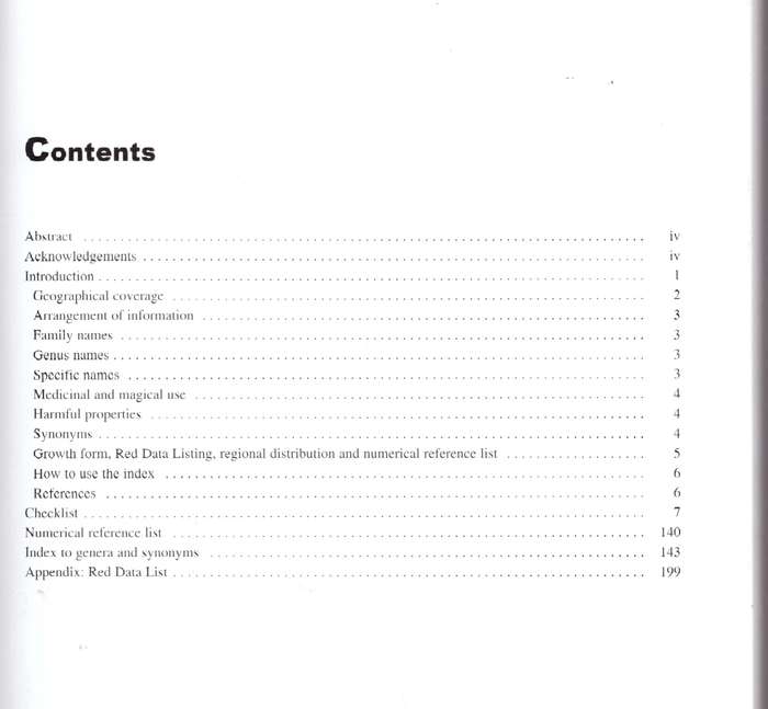 Medicinal and magical plants of Southern Africa: an annotated checklist