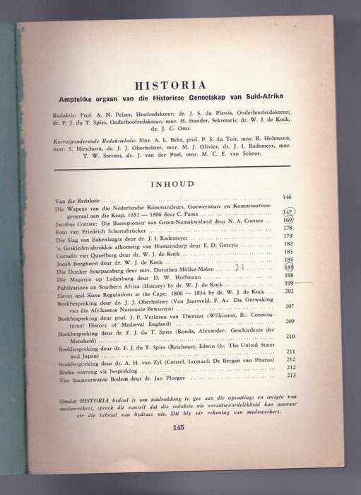 Historia September 1958 - Nr. 3