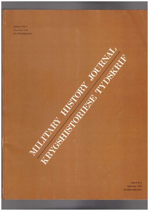 Military History Journal / Krygshistoriese Tydskrif,  magersfontein, Zulu War, etc..