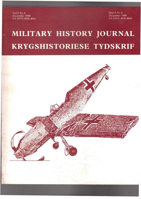 Military History Journal / Krygshistoriese Tydskrif, South Africans in the Battle of Britain