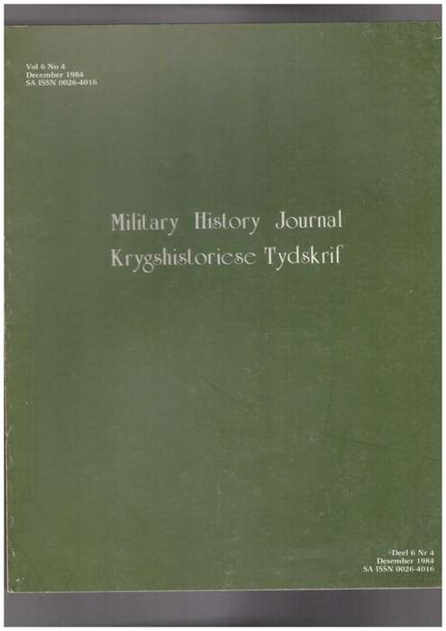 Military History Journal / Krygshistoriese Tydskrif,  Die Sewende Oosgrensoorlog, etc..