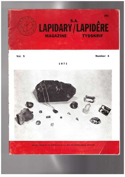 S.A. Lapidary / Lapidere,  Magazine - Tydskrif
