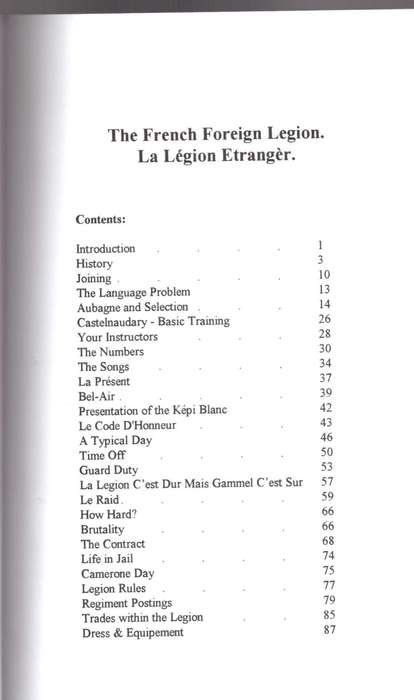 The French Foreign Legion, A Guidebook to Joining