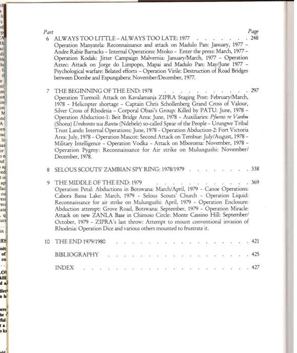 Selous Scouts Top Secret War