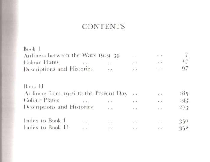 Airliners from 1919 to the Present Day