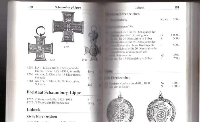 Orden & Ehrenzeichen, 1800-1945