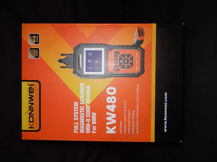 KONNWEI KW480 BMW Full System OBD2 12V Car Fault Scanner Diagnostic Tool