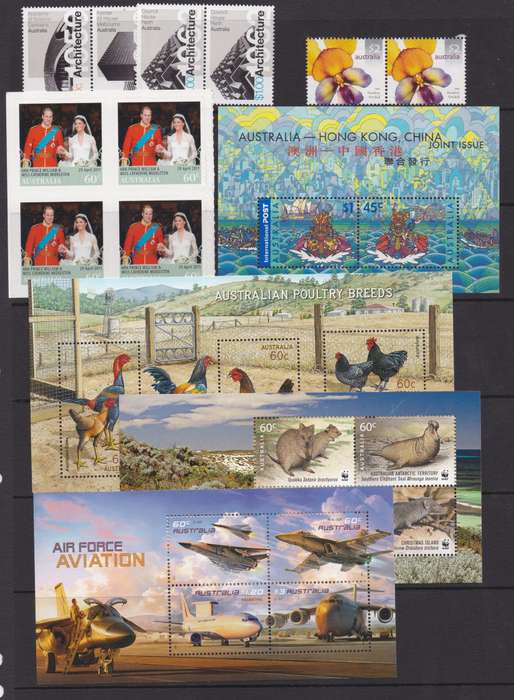 Australia Modern Lot  very fine unmounted mint