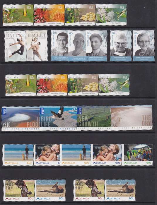 Australia Modern Lot  very fine unmounted mint