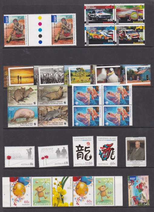 Australia Modern Lot  very fine unmounted mint