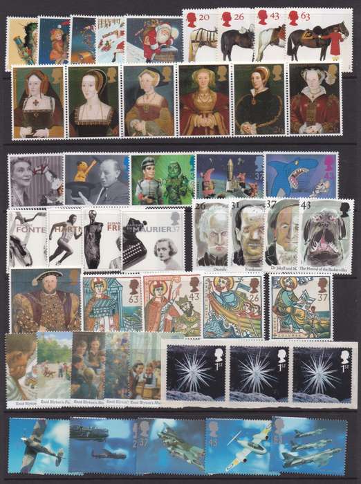 Great Britain Mint Estate Lot of very fine unmounted sets including booklets and miniature sheets