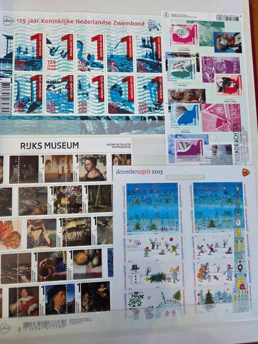 Netherlands Collection in 3 large stock books with strong modern period very fine mint