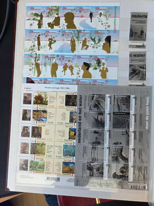 Netherlands Collection in 3 large stock books with strong modern period very fine mint