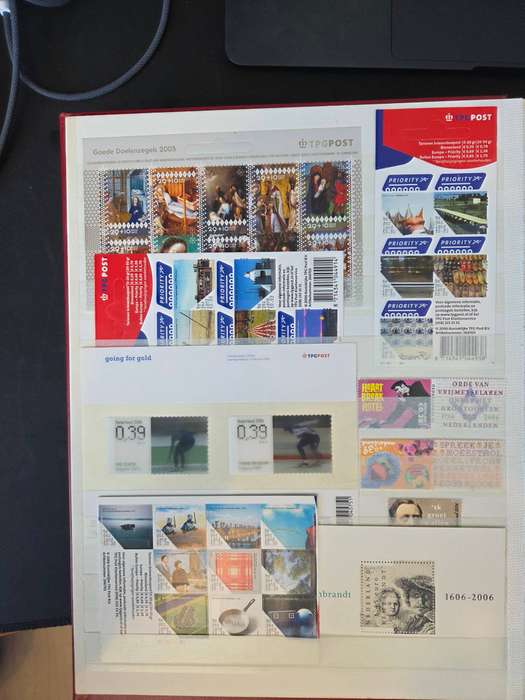 Netherlands Collection in 3 large stock books with strong modern period very fine mint