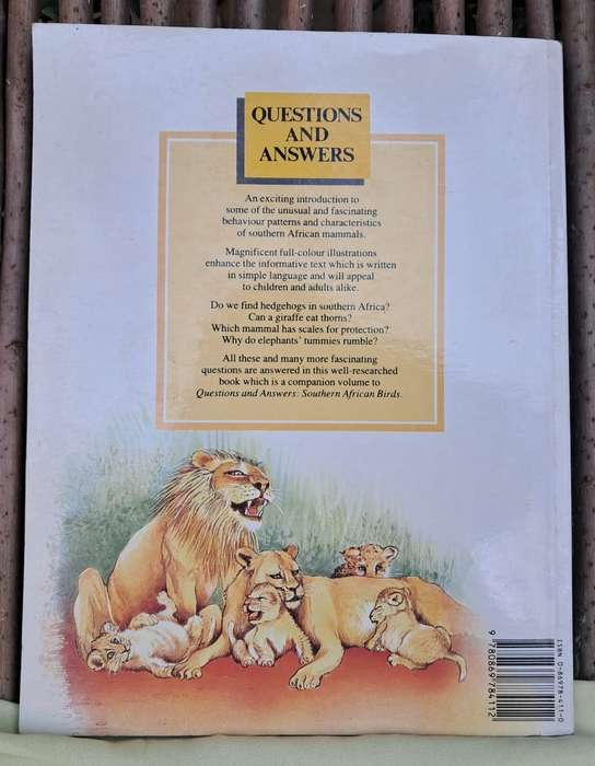 Questions and Answers: Mammals of Southern Africa (1990)