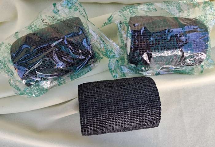 Cohesive Elastic Conforming Bandage Black 75mm