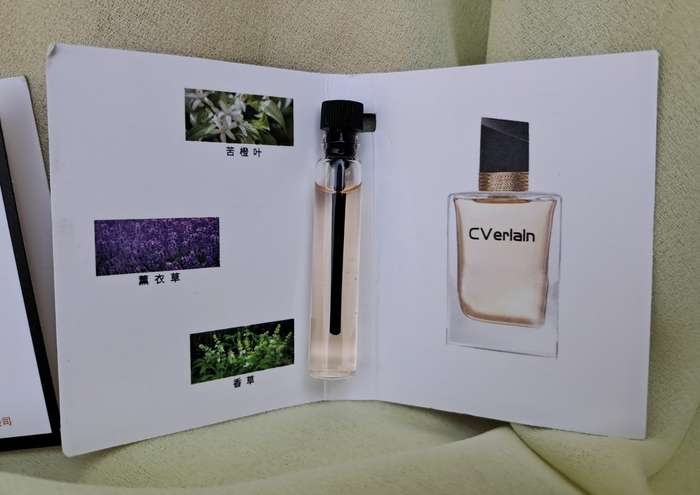 CVerlaln Perfume Sample 2ml - Lavender and Orange Blossom