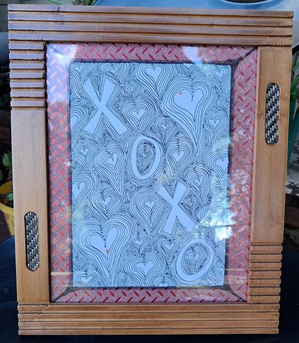 Framed Original Art - Love Collection - 'XOXO'
