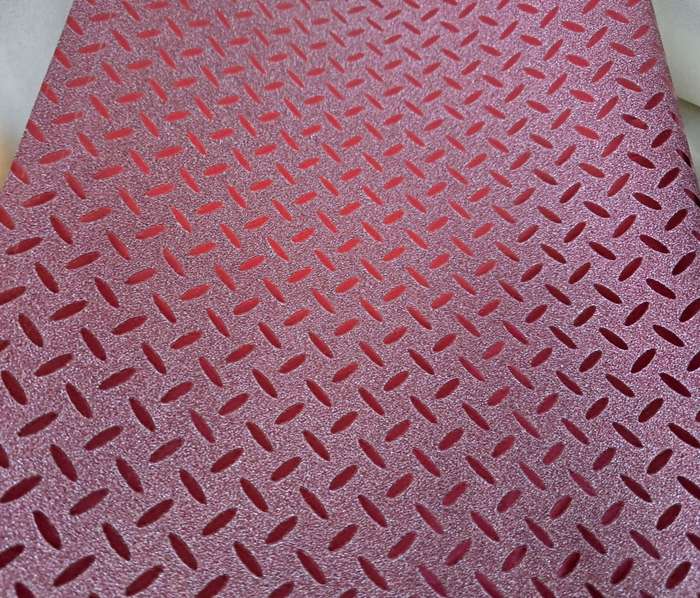 Metallic Gift/flower Wrapping Paper Sheet - Glitter Effect Red
