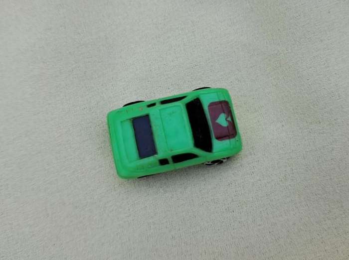 Lucky Box Small Plastic Car - Green Ace
