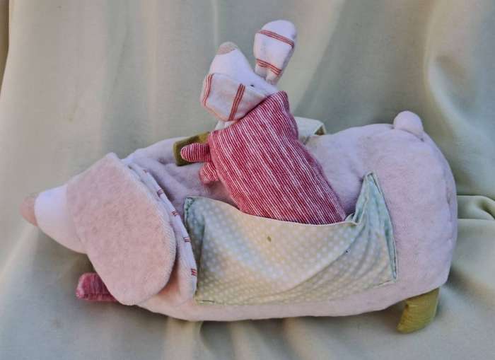 Plush Dog and Puppy Sensory Toy - Koko la lune