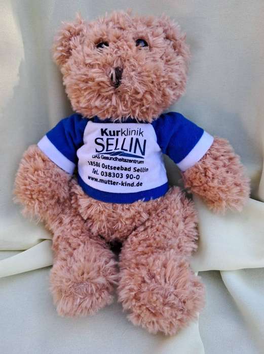 Plush Promotional Bear - Kurk Klinik Sellin