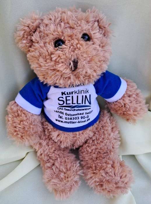 Plush Promotional Bear - Kurk Klinik Sellin