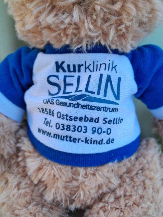Plush Promotional Bear - Kurk Klinik Sellin