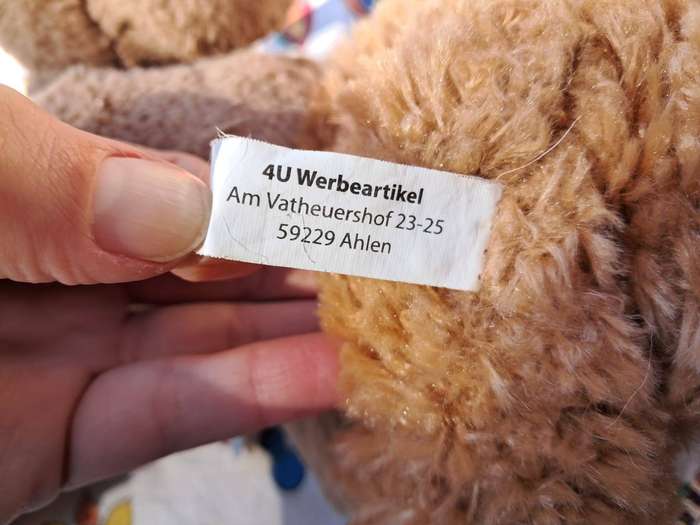 Plush Promotional Bear - Kurk Klinik Sellin