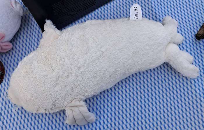 Plush White Seal