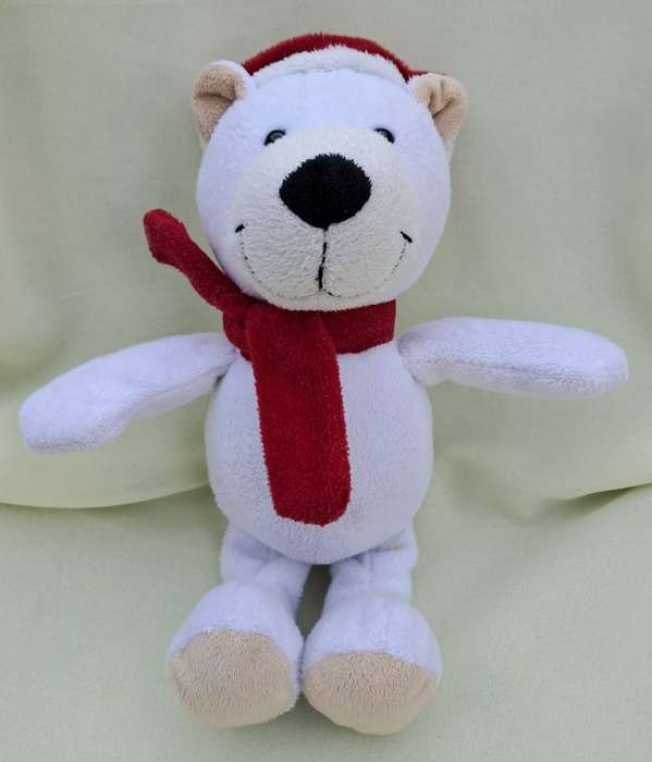 Plush White Teddy Bear