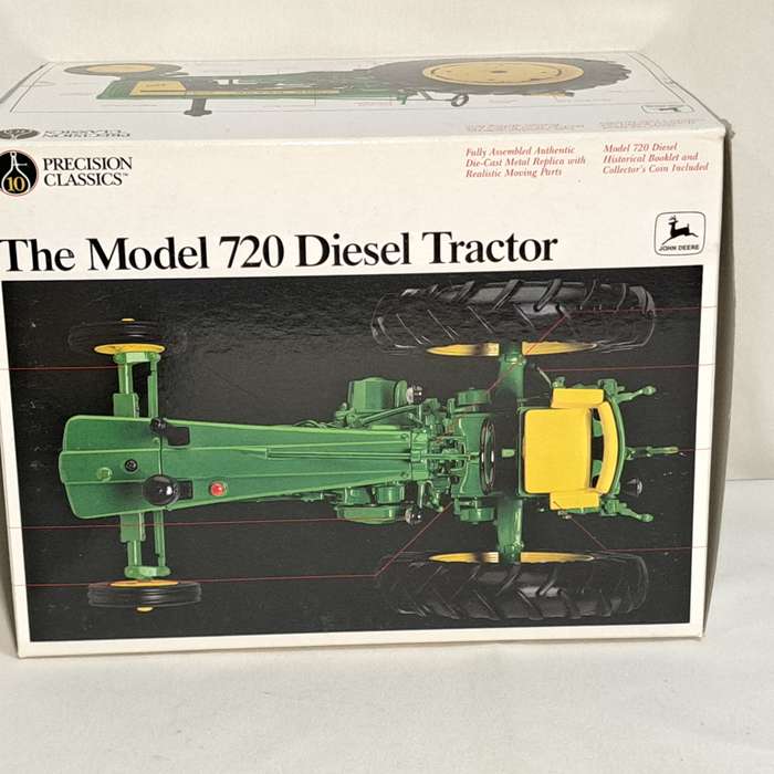 John Deere 720 Tractor No 10 Diesel Tractor - Classics Series - Scale 1/16