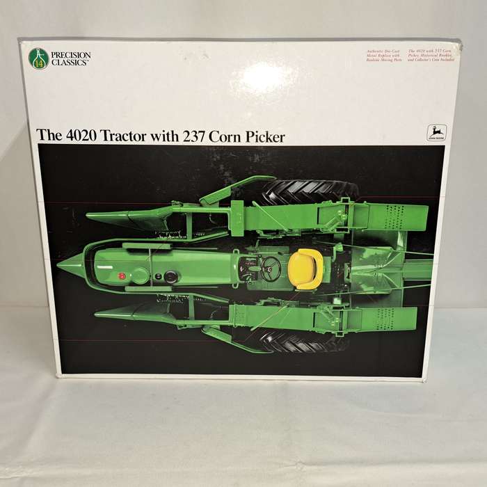 John Deere Tractor No 14  Tractor 4020 +Corn Picker 237 - Classics Series - Scale 1/16