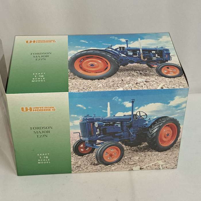 Fordson Major E27N Blue Bottle Tractor - Universal Hobbies  UH2638U- Scale 1/16