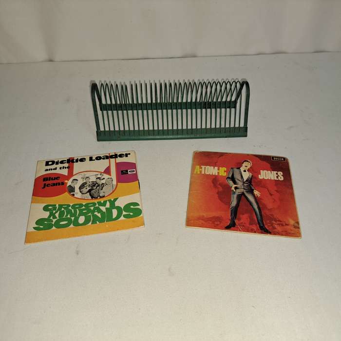 Promotional Toy LP Records in stand - Only for South Africa market.