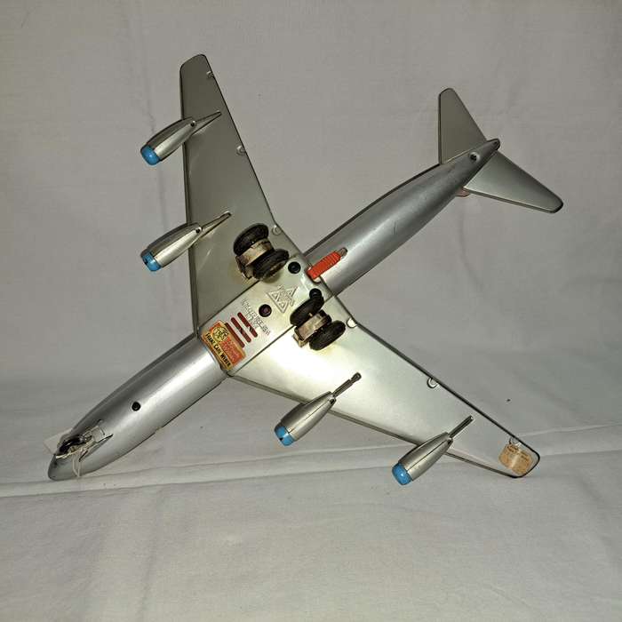 Tin Tinplate Boeing 707 Swissair - Arnold Passenger Plane