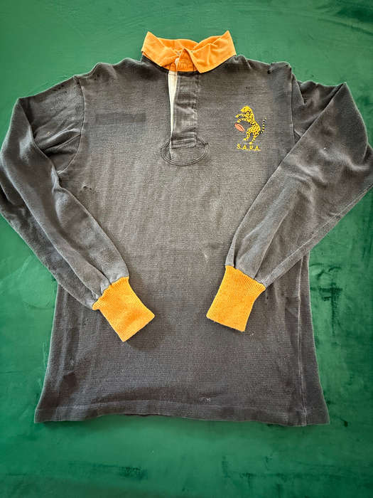 Match worn South Africa Rugby Association (SARA) Jersey Ultra Rare!!