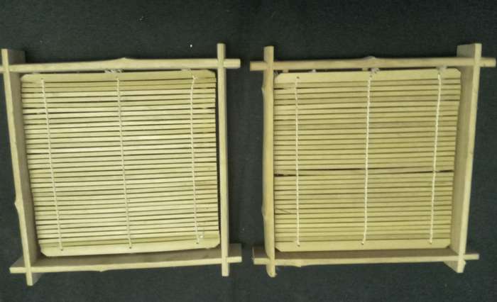 x2 Bamboo steamers