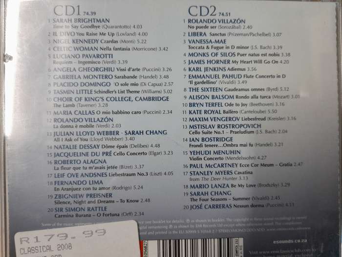 Classical 2008 (Double CD)