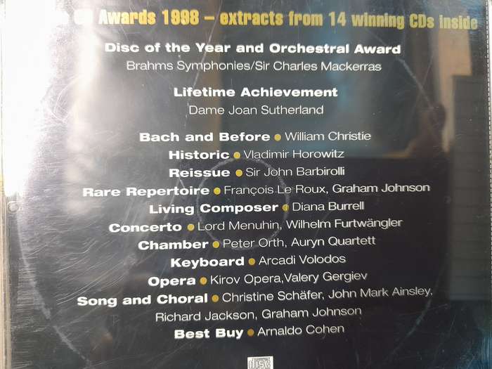 Classsic CD - Awards 1998