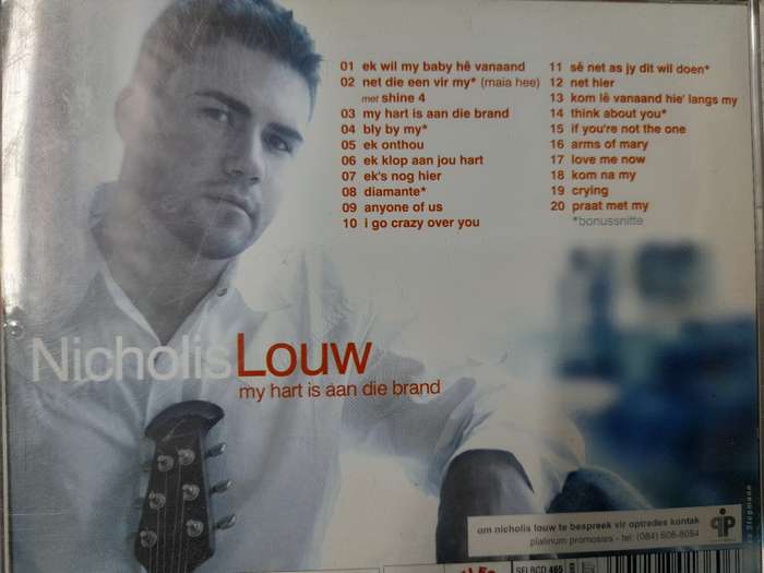 Nicholis Louw - My hart is aan die brand